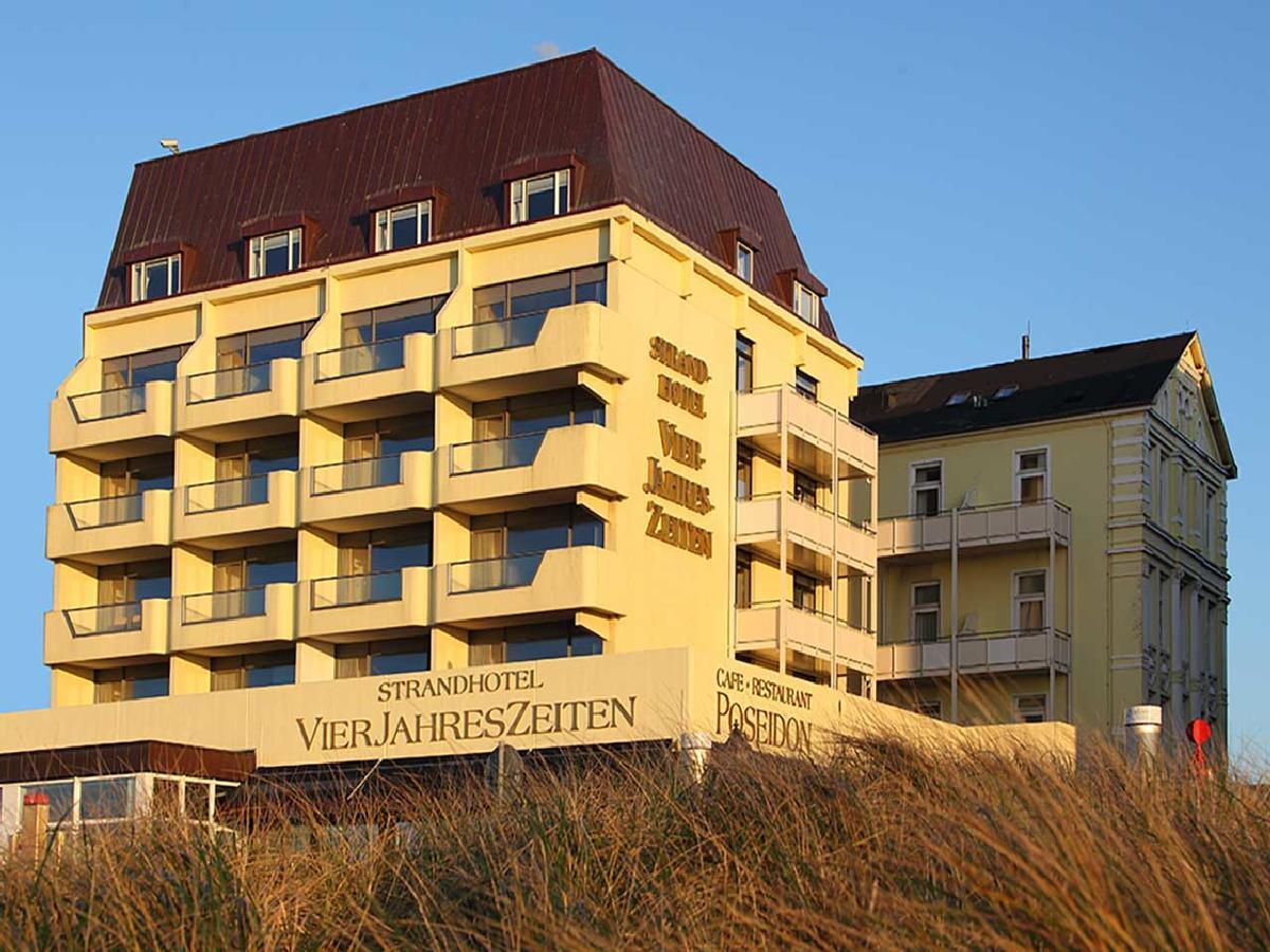 Strandhotel Vierjahreszeiten Borkum Luaran gambar
