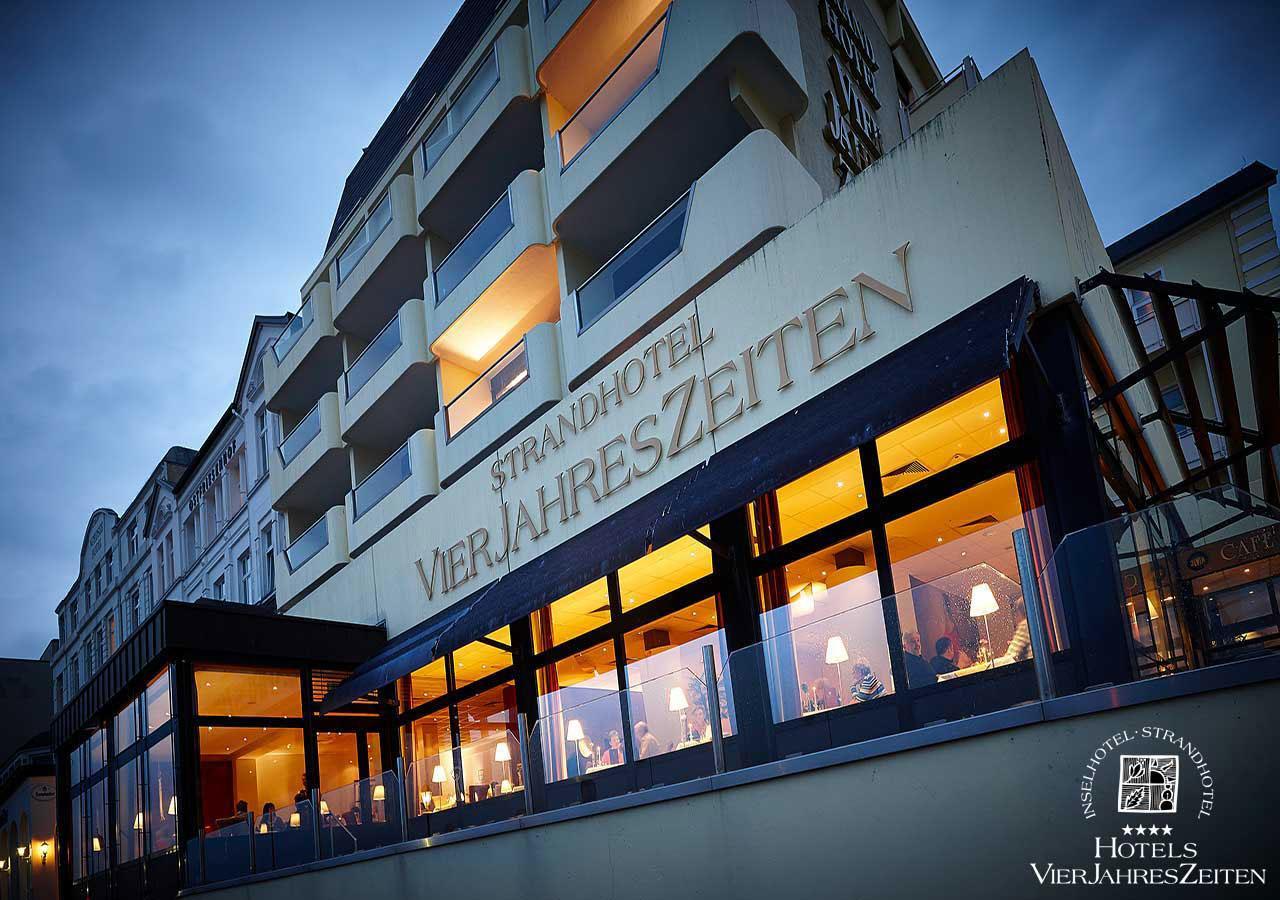 Strandhotel Vierjahreszeiten Borkum Luaran gambar
